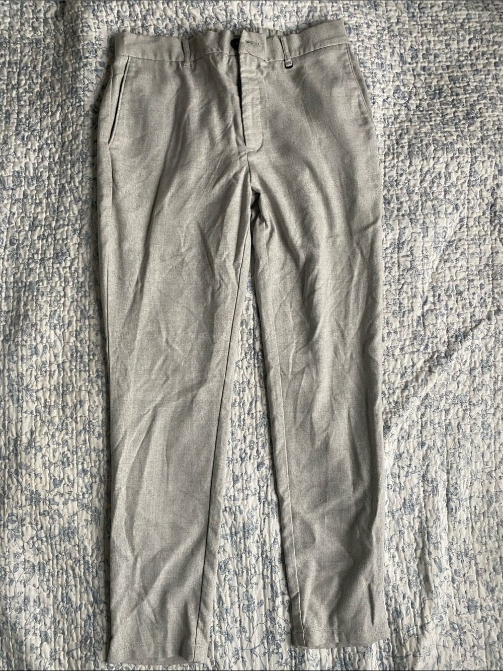 Denim & Flower Light Gray Men's Pants